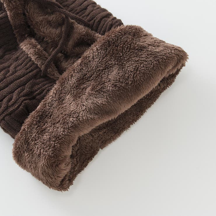 フード付きネックウォーマー スヌード レディース | PlusNao | 詳細画像13 