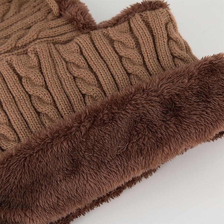 フード付きネックウォーマー スヌード レディース | PlusNao | 詳細画像14 