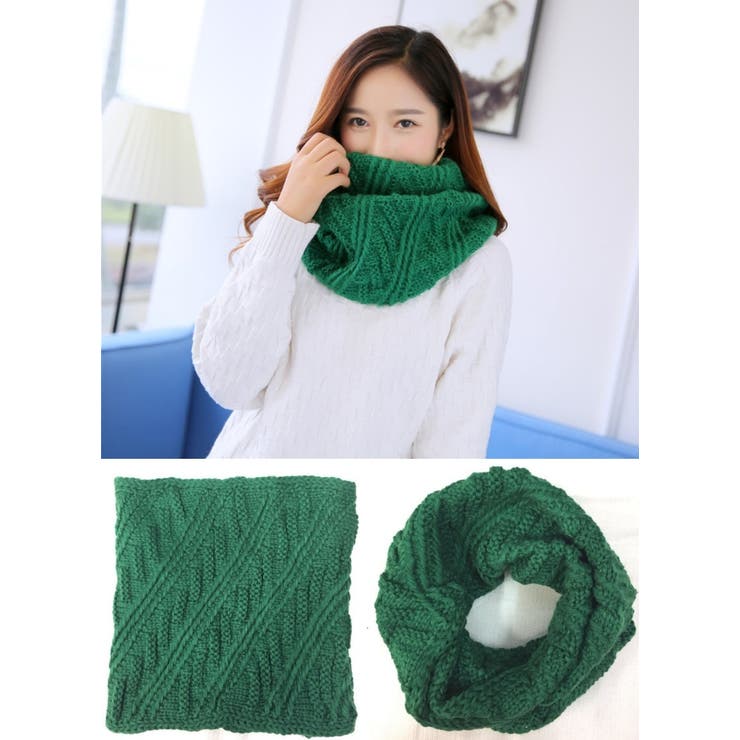 スヌード ネックウォーマー レディース | PlusNao | 詳細画像14 