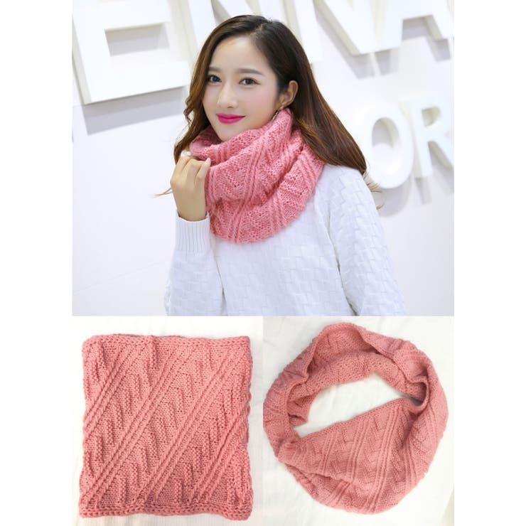 スヌード ネックウォーマー レディース | PlusNao | 詳細画像15 