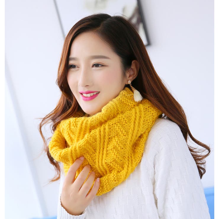 スヌード ネックウォーマー レディース | PlusNao | 詳細画像8 