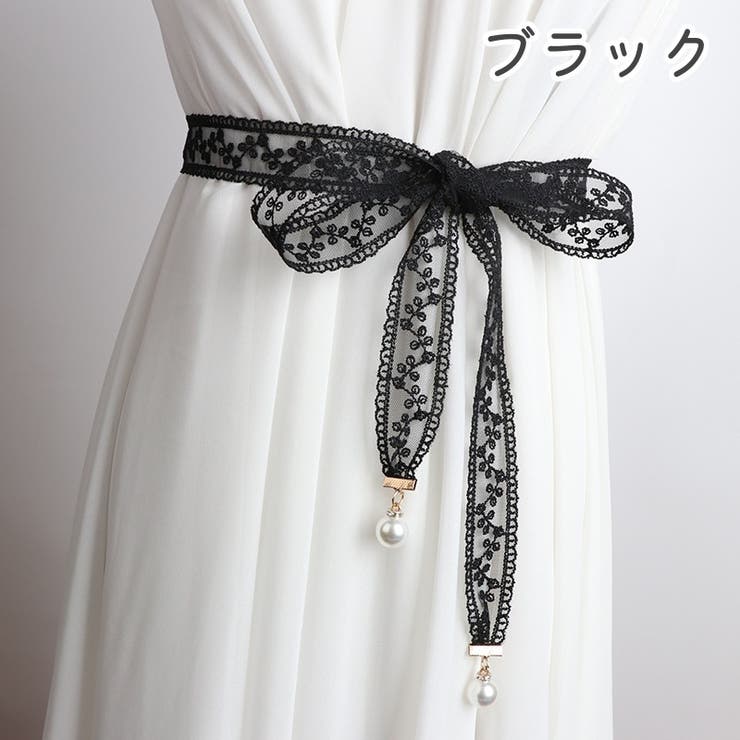 レースベルト サッシュベルト レディース | PlusNao | 詳細画像5 