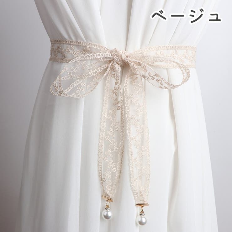 レースベルト サッシュベルト レディース | PlusNao | 詳細画像8 