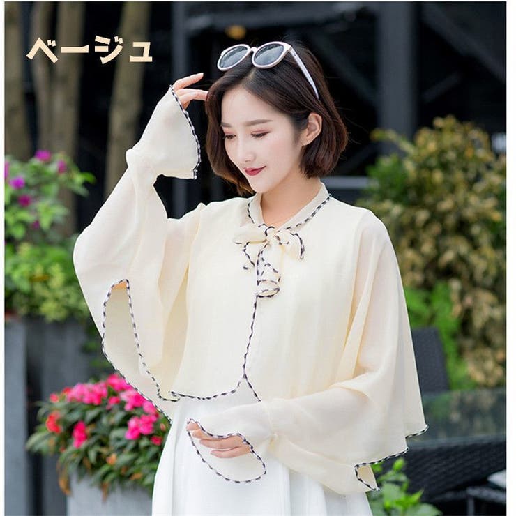 日除けカーディガン 日除けショール レディース | PlusNao | 詳細画像4 