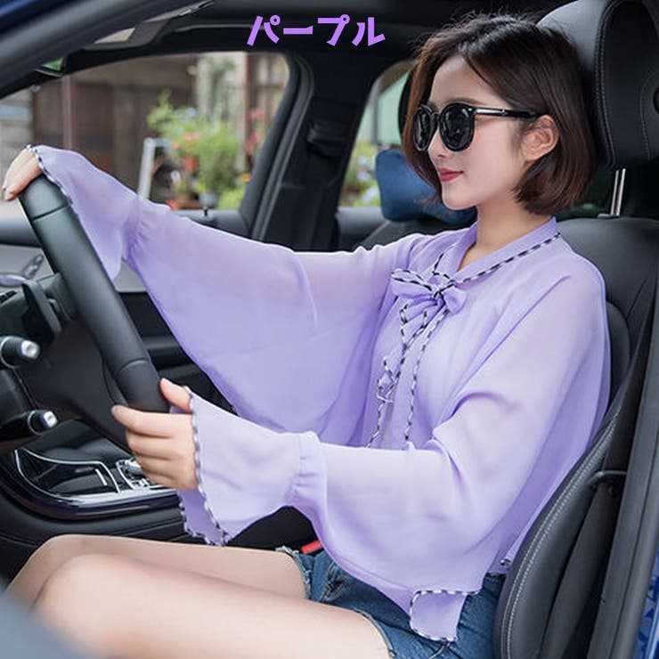 日除けカーディガン 日除けショール レディース | PlusNao | 詳細画像7 