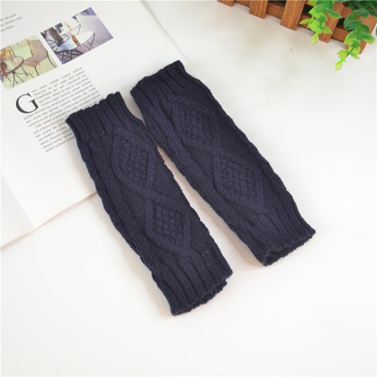 手袋 ハンドウォーマー ニット | PlusNao | 詳細画像17 