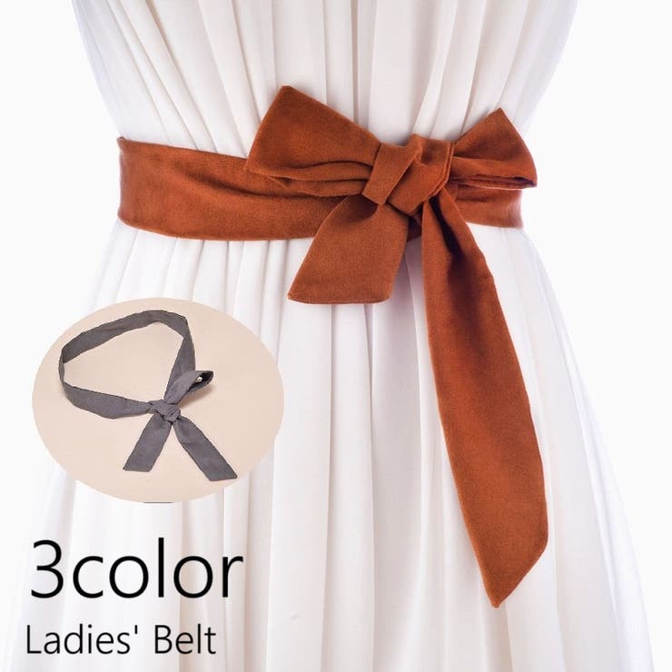 サッシュベルト ベルト レディース | PlusNao | 詳細画像1 
