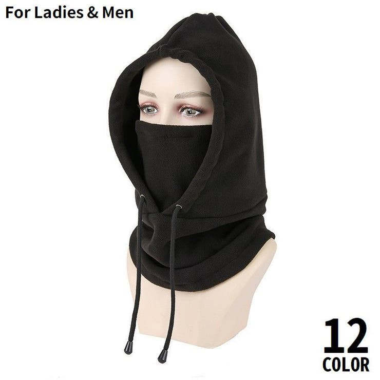 防寒帽子 フードウォーマー 男女兼用 | PlusNao | 詳細画像1 