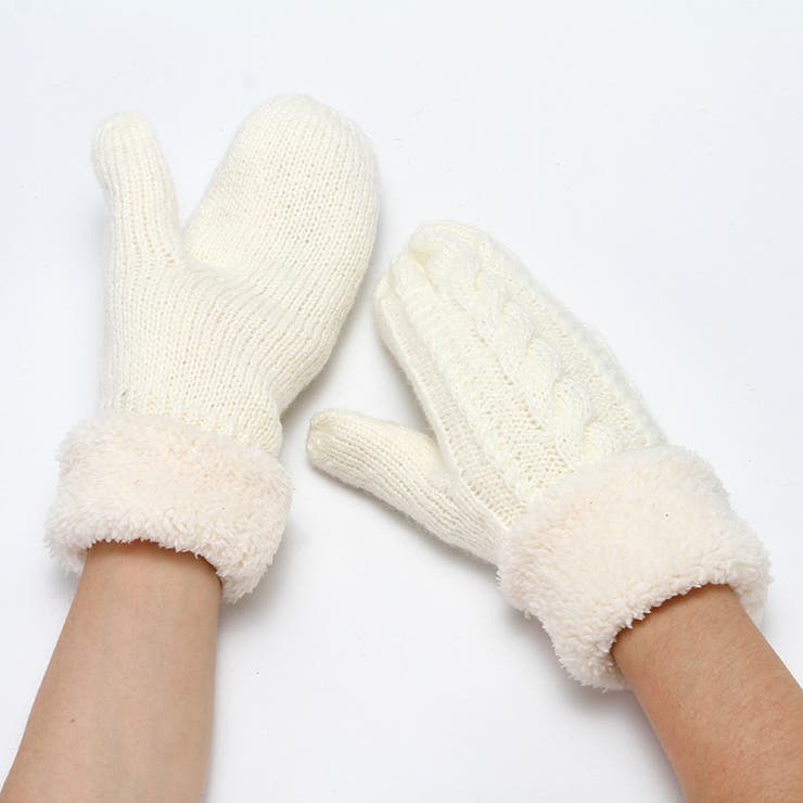 手袋 ミトン ニット | PlusNao | 詳細画像10 