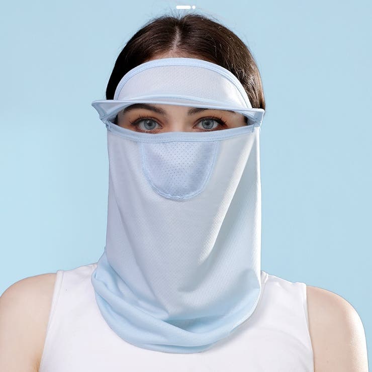 フェイスカバー サンバイザー付き フェイスマスク | PlusNao | 詳細画像3 