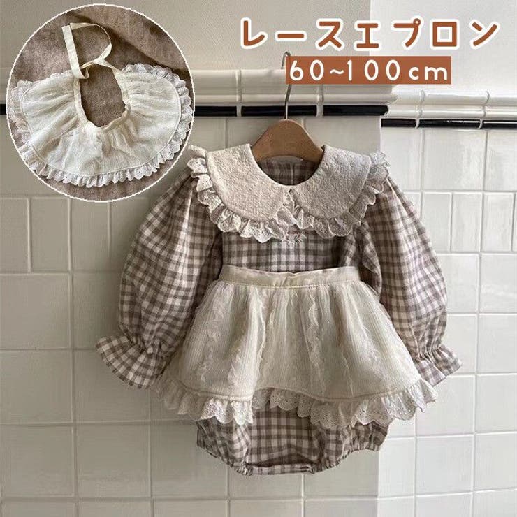 ★新品★ VALERIANE スカラレースエプロンワンピース　L VALERIANE スカラレースエプロンワンピース | DRESS,DRESS