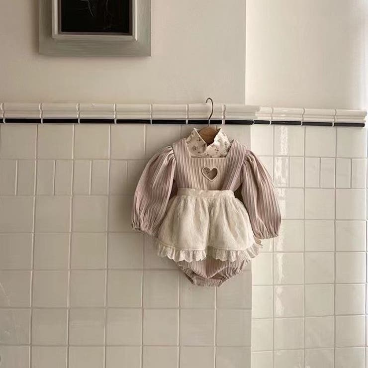レースのbabyエプロン | anone-シンプルなブランド韓国子供服