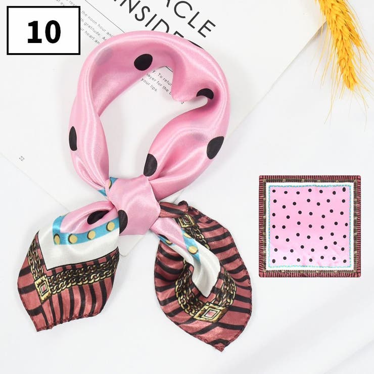 スカーフ 50cm レディース | PlusNao | 詳細画像15 