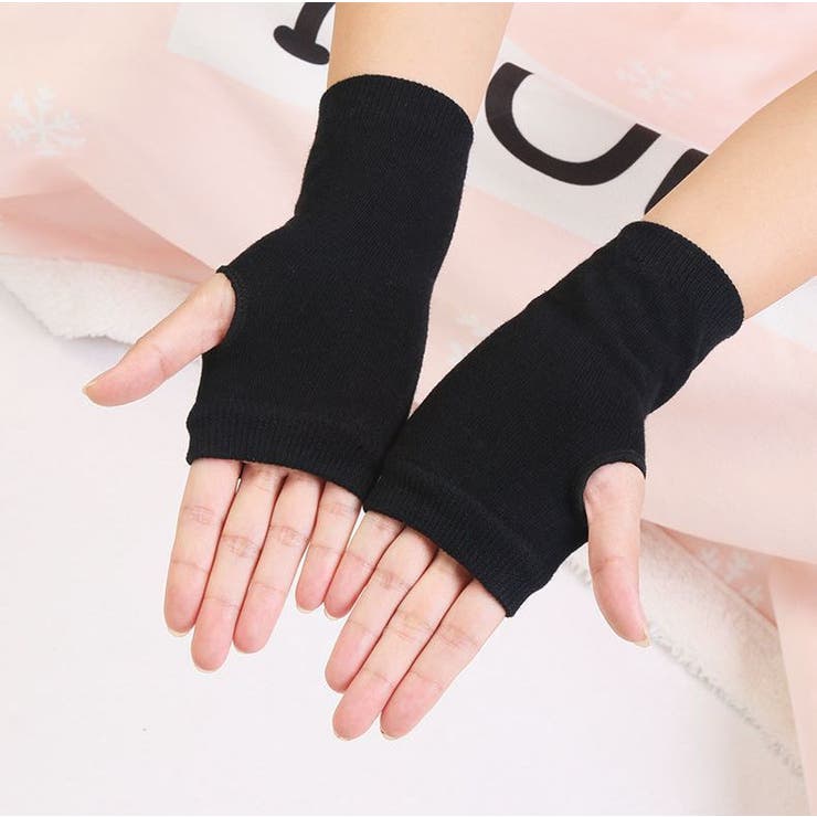 ハンドウォーマー 手袋 指無し手袋 | PlusNao | 詳細画像3 