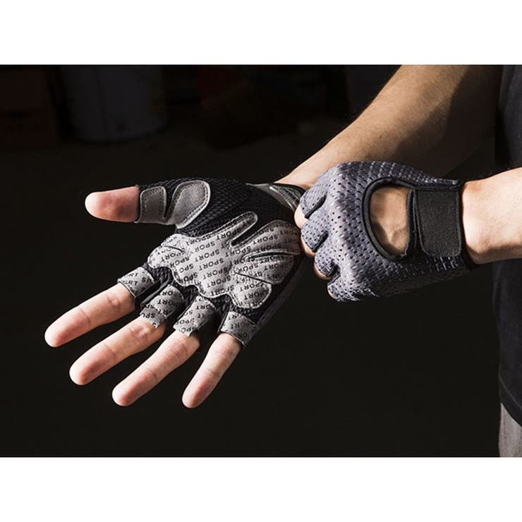 ハーフフィンガーグローブ 自転車 運転 | PlusNao | 詳細画像6 