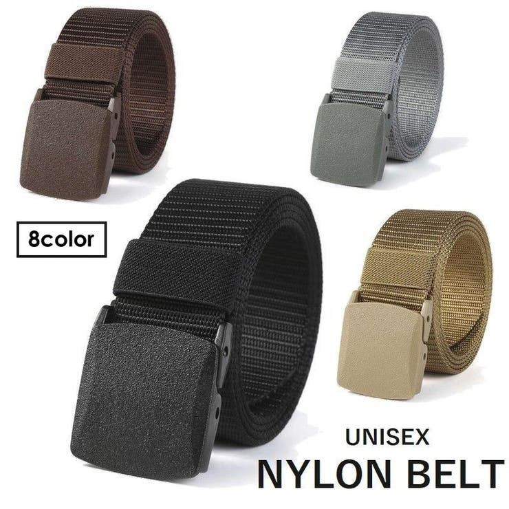 ナイロンベルト メンズ レディース | PlusNao | 詳細画像1 
