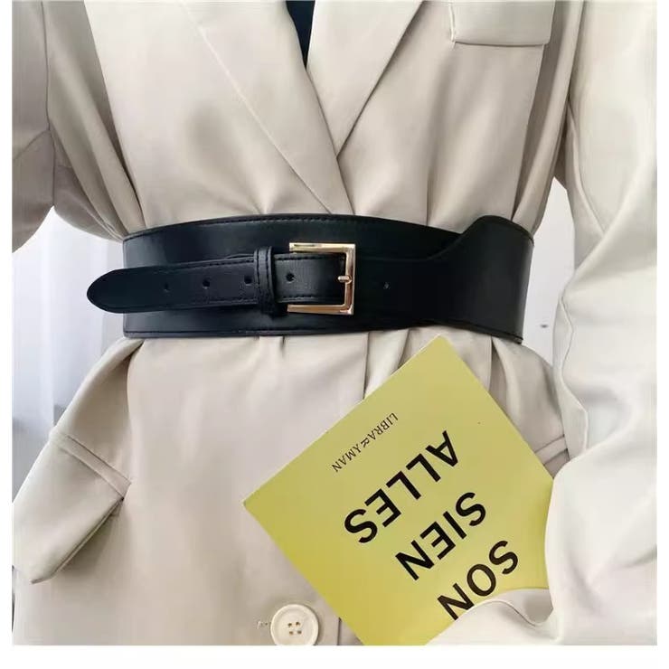 ベルト サッシュベルト レディース | PlusNao | 詳細画像2 