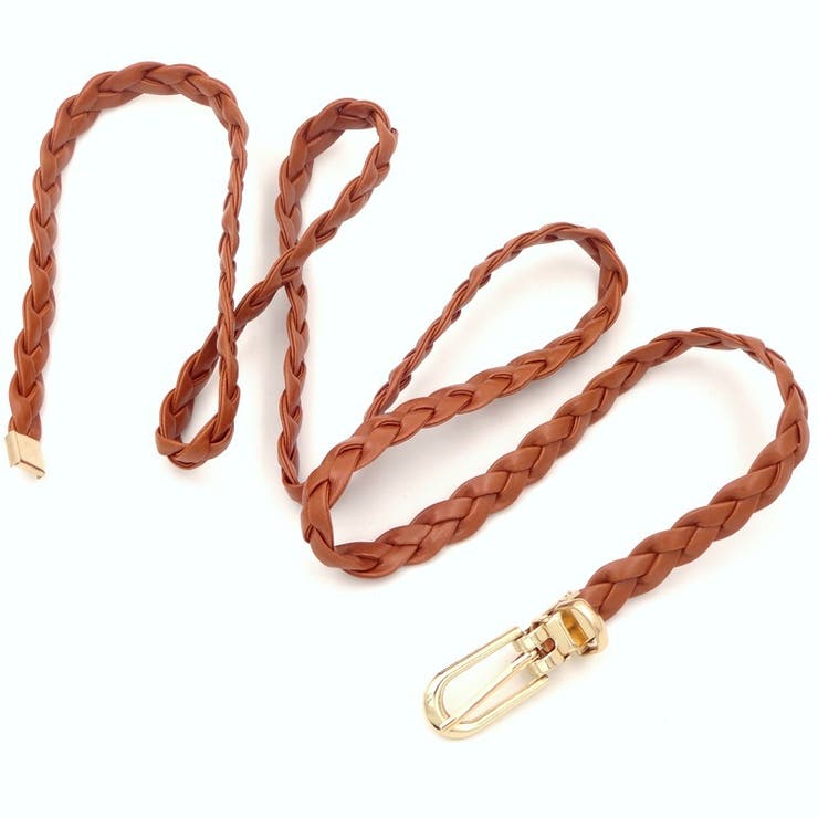 メッシュベルト 三つ編みベルト レディース | PlusNao | 詳細画像5 