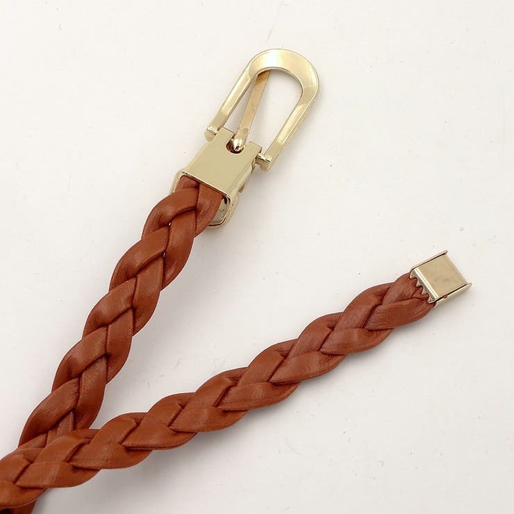 メッシュベルト 三つ編みベルト レディース | PlusNao | 詳細画像6 