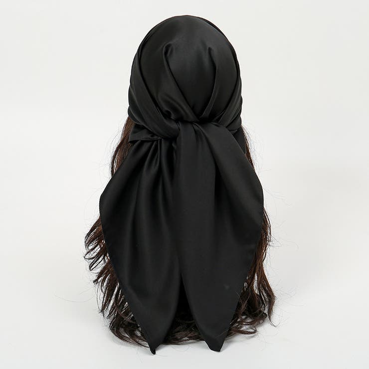 ヘッドスカーフ 90×90cm レディース | PlusNao | 詳細画像2 