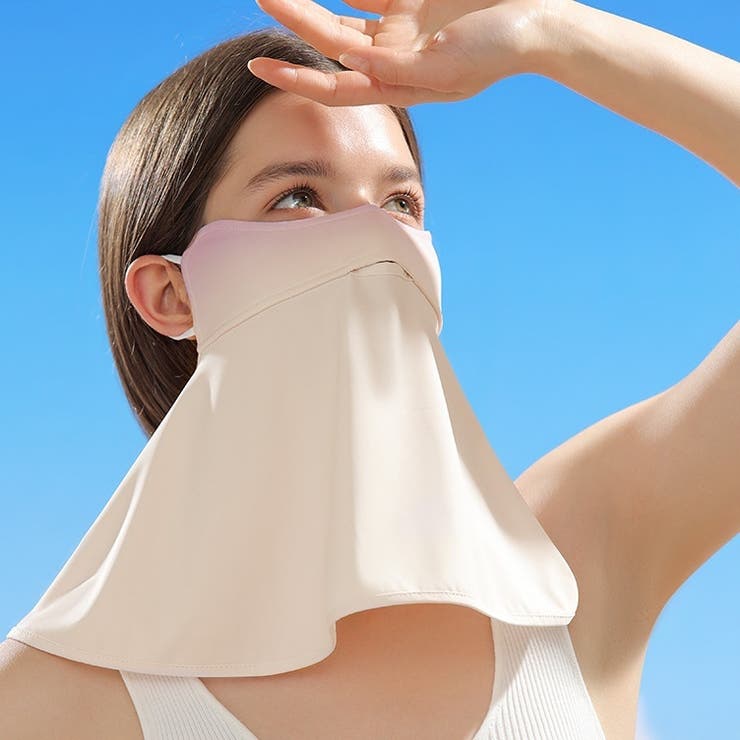 フェイスカバー UVカット フェイスマスク | PlusNao | 詳細画像4 