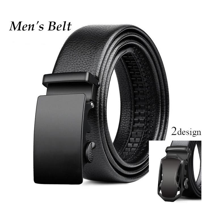 ベルト メンズ レザー風 | PlusNao | 詳細画像1 