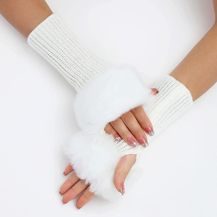 アームウォーマー リブ ニット | PlusNao | 詳細画像4 