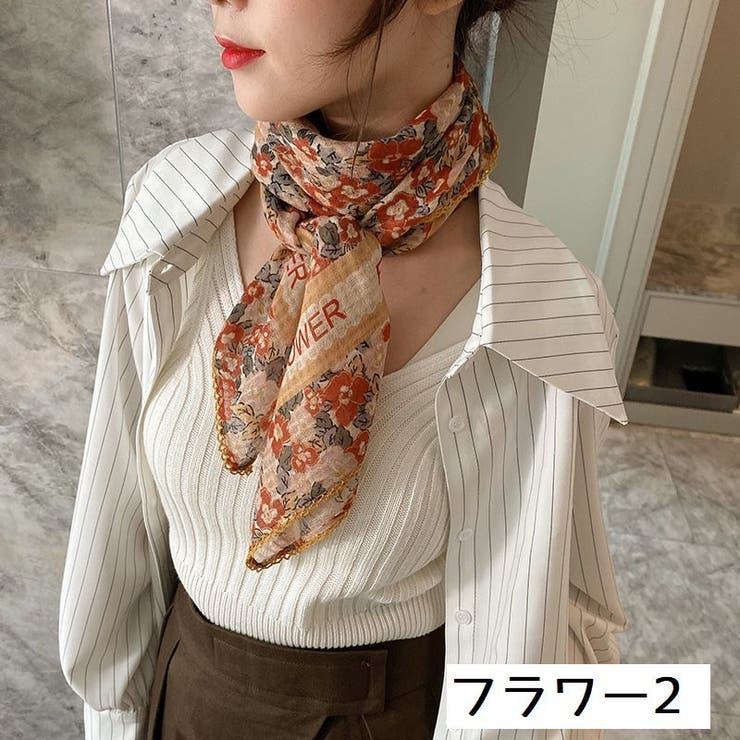 スカーフ 正方形 90cm | PlusNao | 詳細画像17 