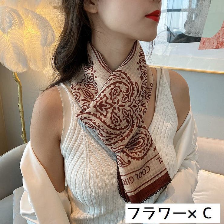 スカーフ 正方形 90cm | PlusNao | 詳細画像4 