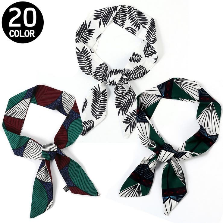 スカーフ バッグスカーフ リボン | PlusNao | 詳細画像1 