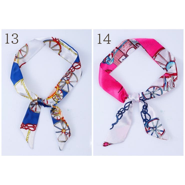 リボンスカーフ レディース スカーフ | PlusNao | 詳細画像16 