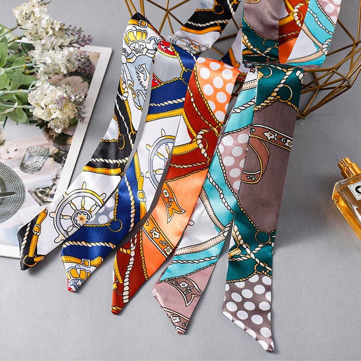 リボンスカーフ レディース スカーフ | PlusNao | 詳細画像4 