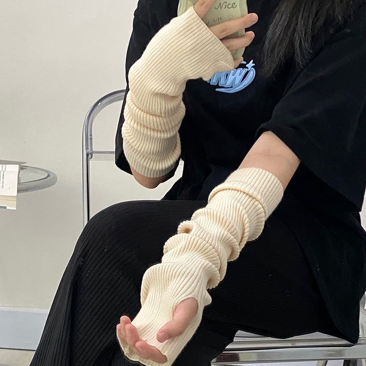 アームウォーマー アームカバー 腕カバー | PlusNao | 詳細画像3 