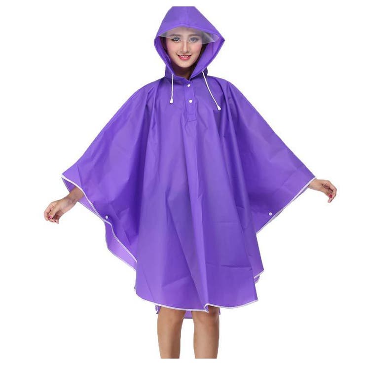 レインポンチョ レインコート 雨具[品番：FQ000128922]｜PlusNao
