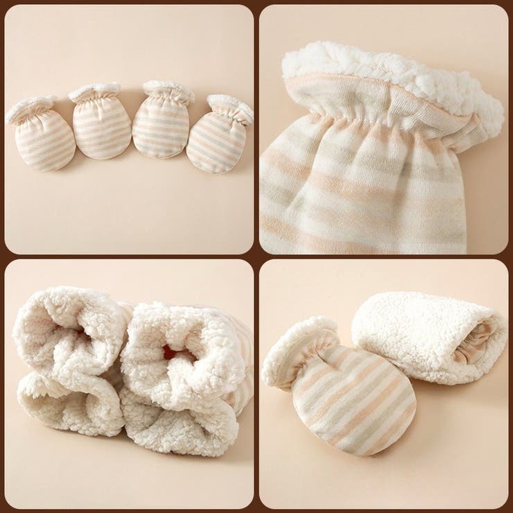 ベビーミトン 赤ちゃん用ミトン 手袋 | PlusNao | 詳細画像5 