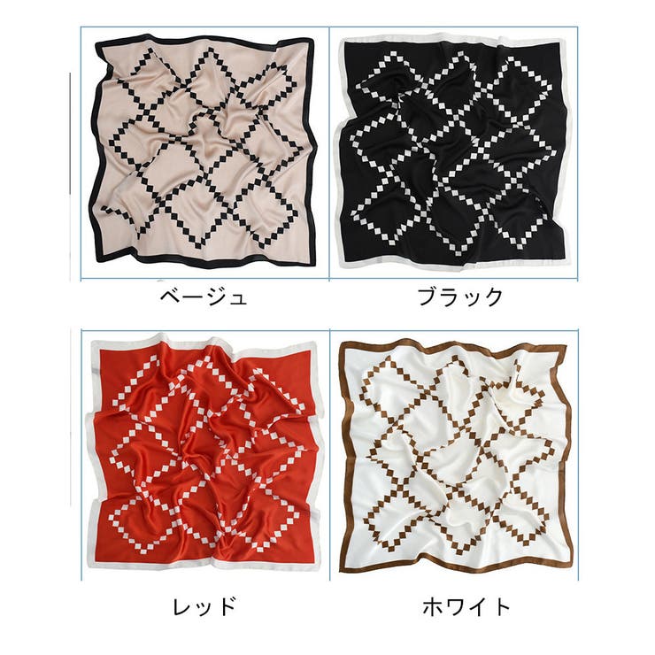 スカーフ 正方形 レディース | PlusNao | 詳細画像15 