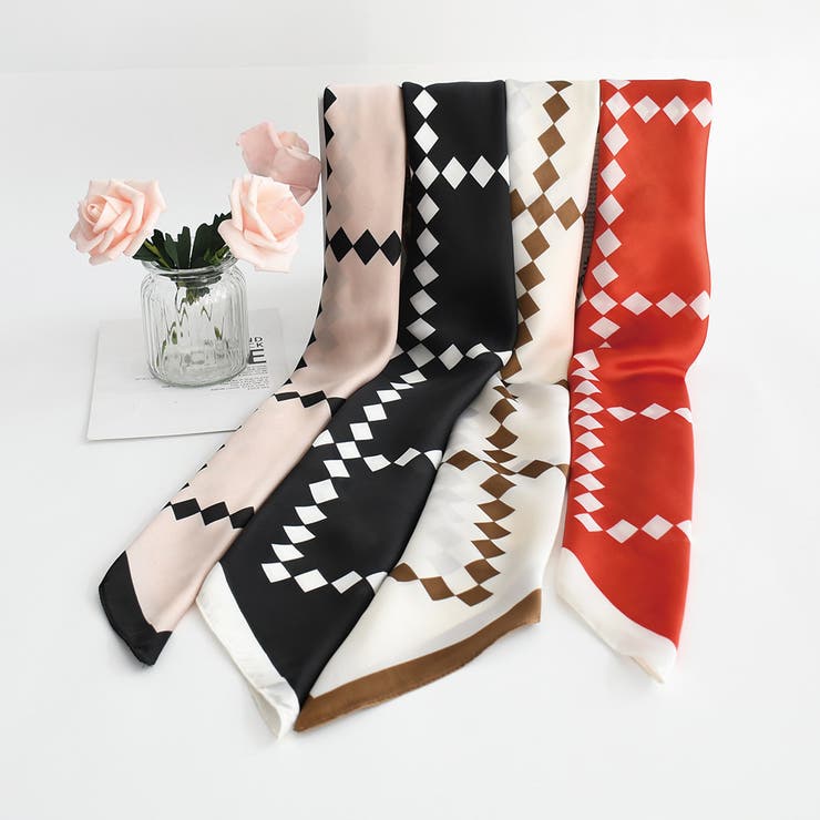 スカーフ 正方形 レディース | PlusNao | 詳細画像4 