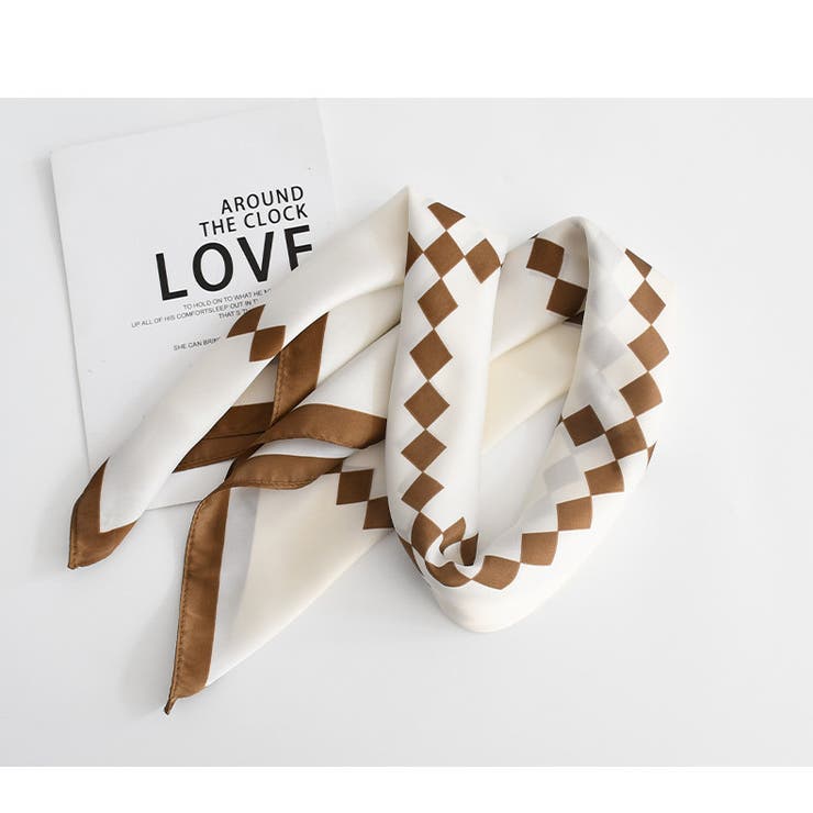 スカーフ 正方形 レディース | PlusNao | 詳細画像7 