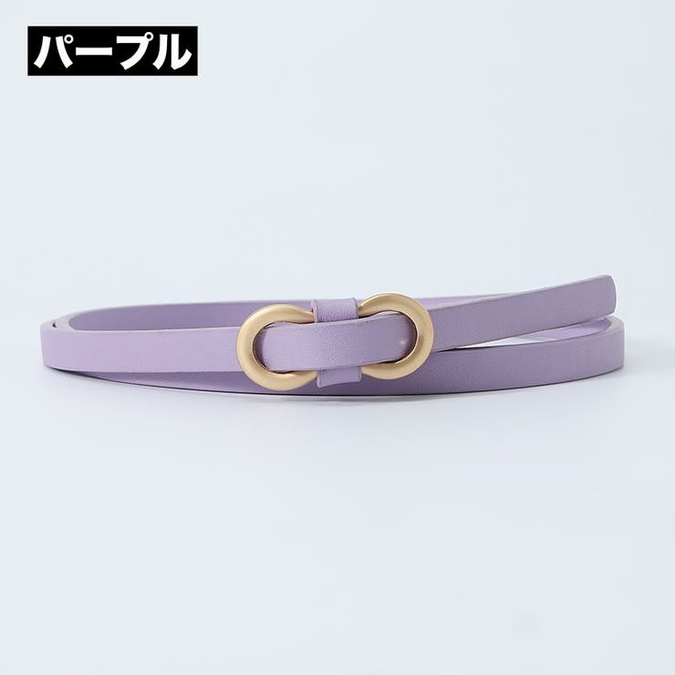 ベルト 細ベルト レディース | PlusNao | 詳細画像6 