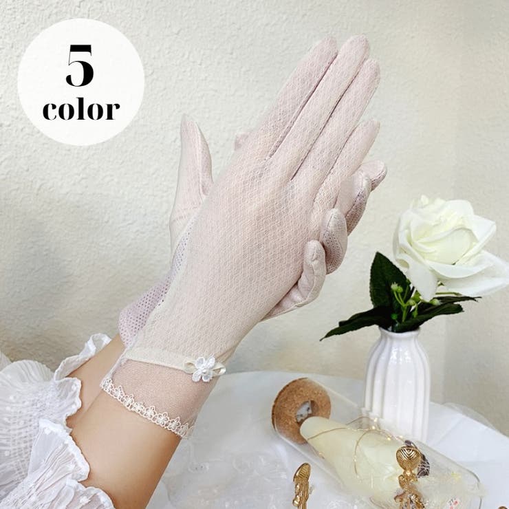 UVカット手袋 日焼け止め手袋 レディース | PlusNao | 詳細画像1 