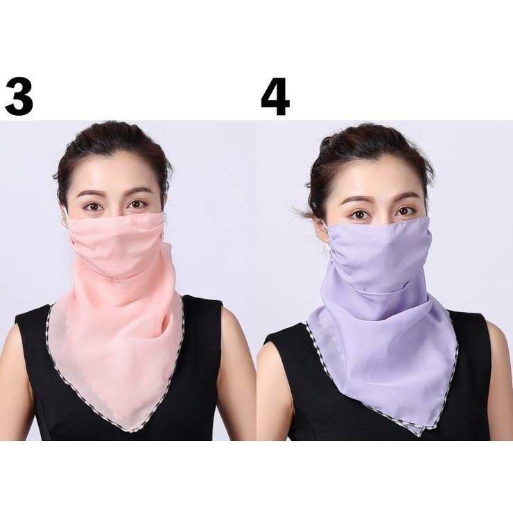 スカーフマスク フェイスマスク フェイスガード | PlusNao | 詳細画像11 
