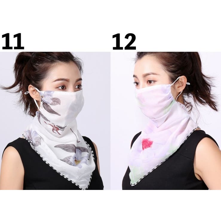 スカーフマスク フェイスマスク フェイスガード | PlusNao | 詳細画像15 