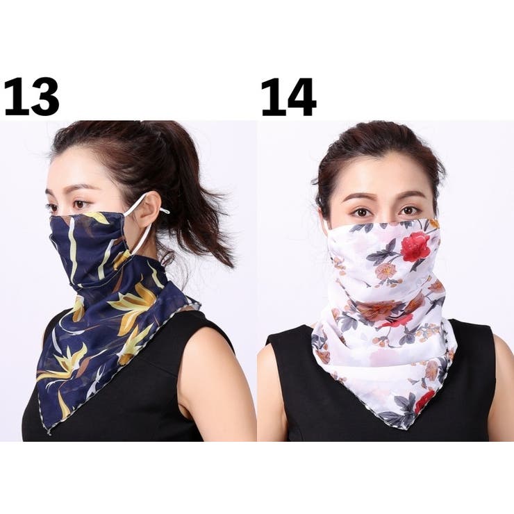 スカーフマスク フェイスマスク フェイスガード | PlusNao | 詳細画像16 