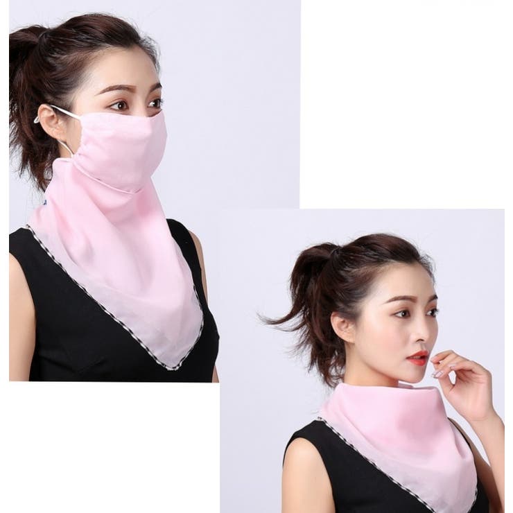 スカーフマスク フェイスマスク フェイスガード | PlusNao | 詳細画像4 