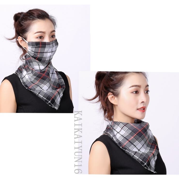 スカーフマスク フェイスマスク フェイスガード | PlusNao | 詳細画像8 