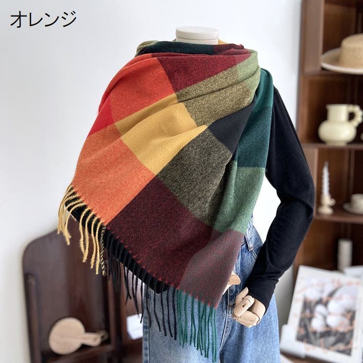 ストール 大判 レディース | PlusNao | 詳細画像3 