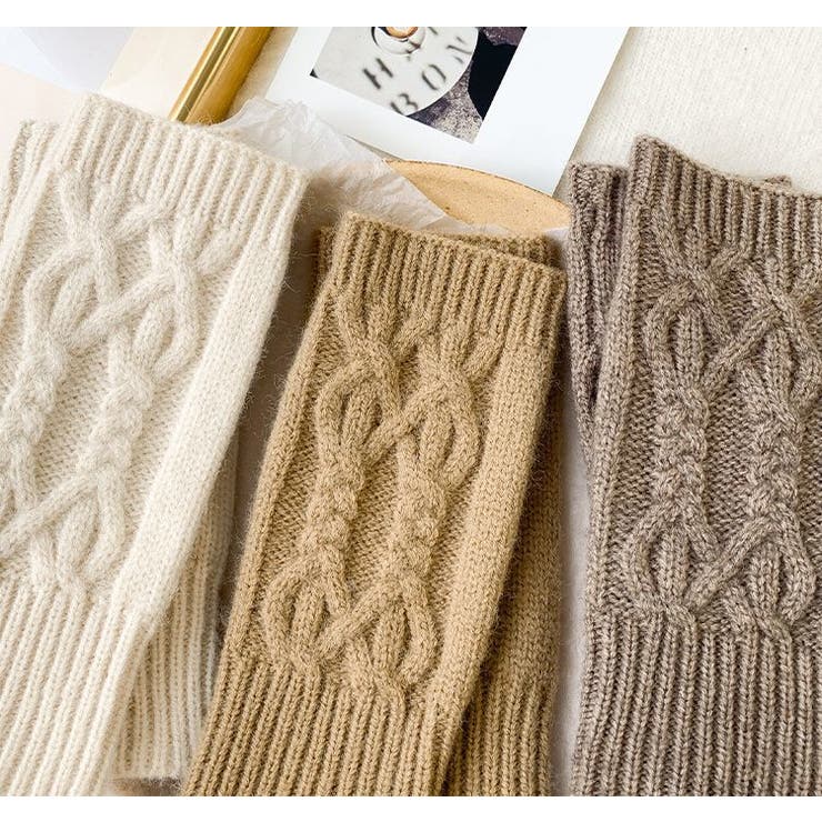 指なし手袋 フィンガーレス ニットグローブ | PlusNao | 詳細画像14 