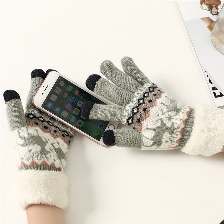 手袋 スマートフォン対応 レディース | PlusNao | 詳細画像15 