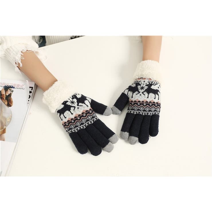 手袋 スマートフォン対応 レディース | PlusNao | 詳細画像3 