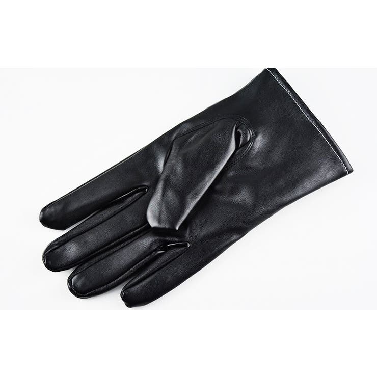 メンズ手袋 5本指 レザー調 | PlusNao | 詳細画像6 